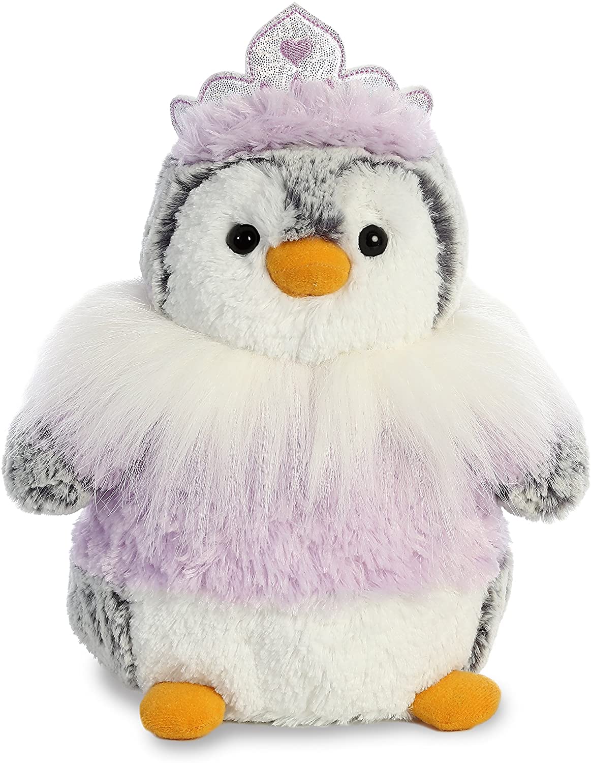 Aurora PomPom 9" - Penguin Wanna Be Princess Purple