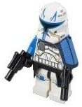 Lego Star Wars Clone Captain Rex Minifigure (2013) With Blasters From Set 75012