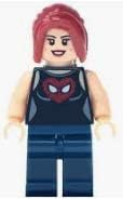 LEGO Mary Jane Watson Minifigure - Marvel Super Heroes