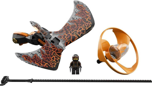 Lego Sa (FR) - Non Lego - Ninjago - Construction Game - Cole - The Dragon Master, 70645