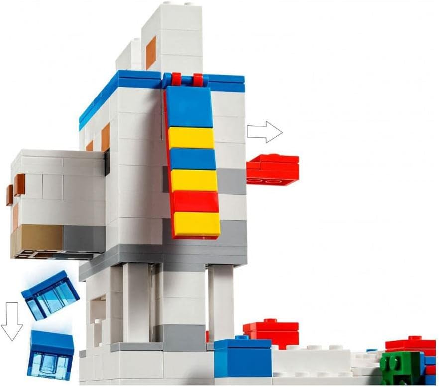 LEGO® Minecraft® The Llama Village 21188 Building Kit; Fun Animal Toy for Kids Aged 9+