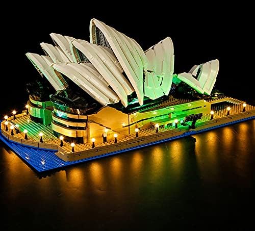 Light Kit for Lego Sydney Opera House 10234 (Lego Set is not Included) (Classic)