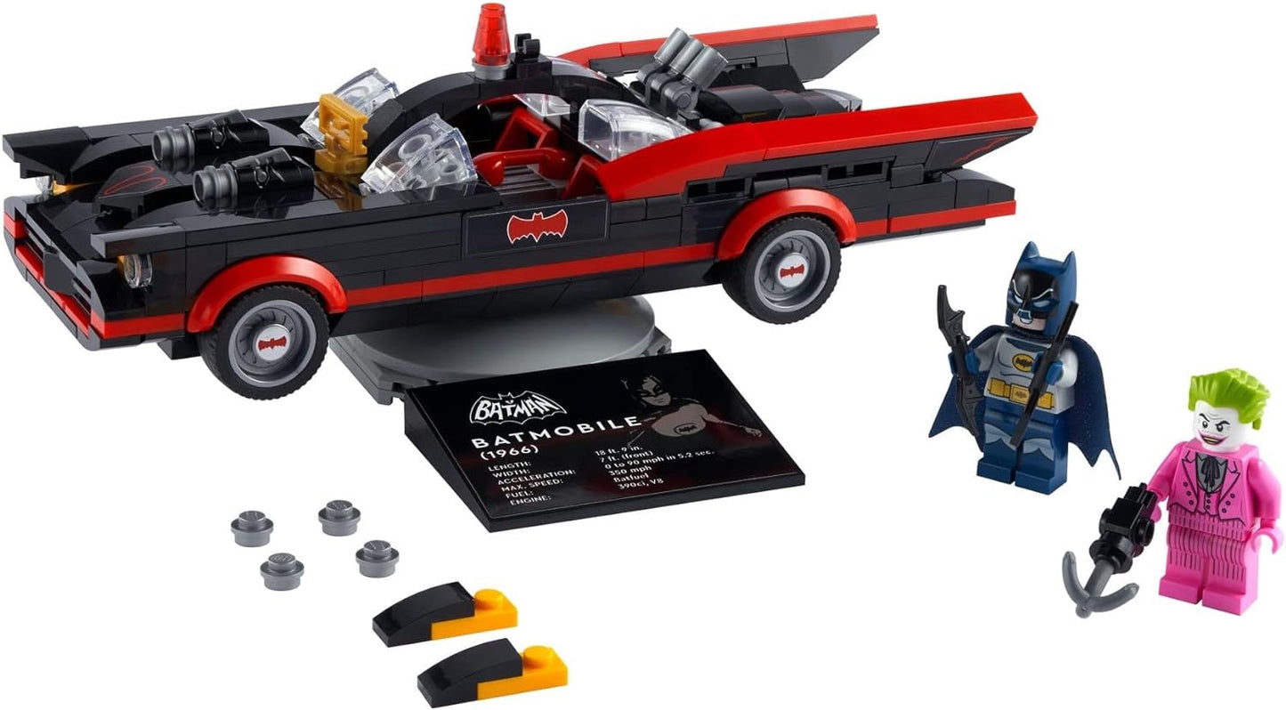 Lego Batman Classic Batmobile 76188 Building Toy with Joker Minifigure Authentic Construction Block Set