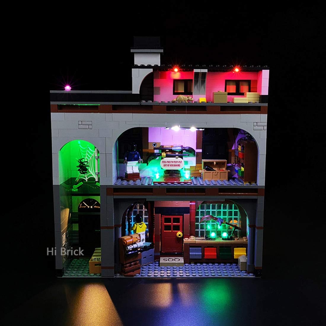 LED Light Kit for Harry Potter Diagon Alley 75978 Building Kit (2020), Lighting Kit Compatible with Lego 75978 Building Blocks Model, No Lego Set- Remote Control Version