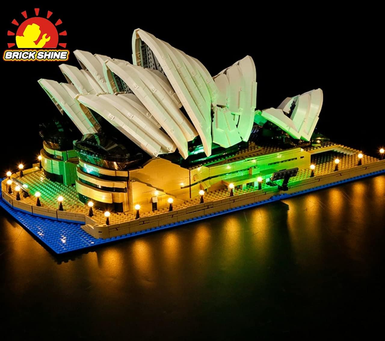 Light Kit for Lego Sydney Opera House 10234 (Lego Set is not Included) (Classic)
