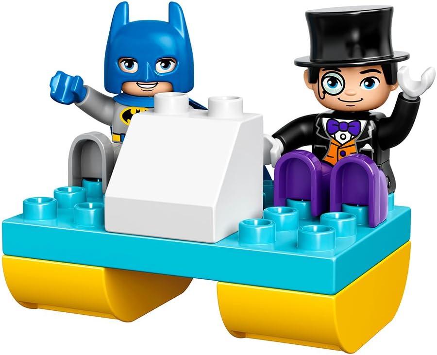 LEGO DUPLO DC Comics Super Heroes Batman Batwing Adventure 10823, Preschool, Pre-Kindergarten, Large Building Block Toys for Toddlers
