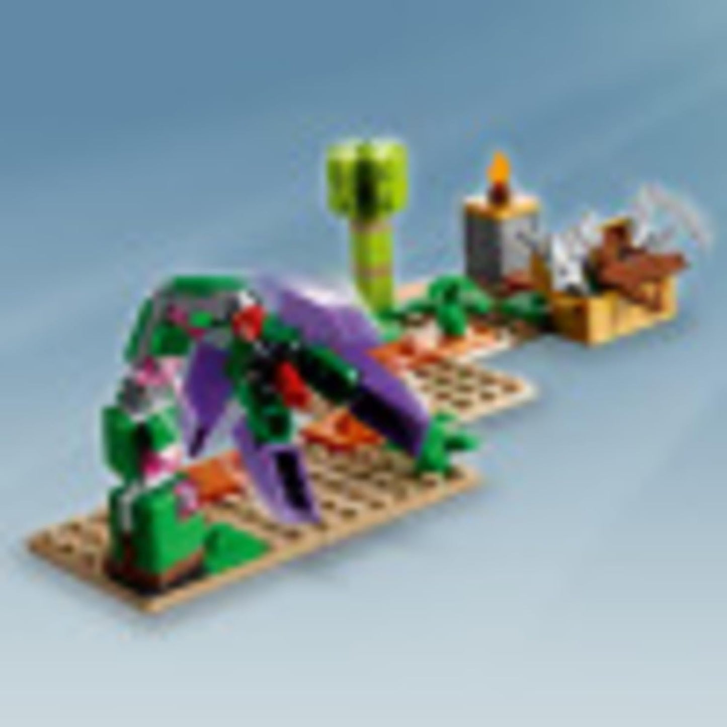 LEGO Minecraft The Jungle Abomination 21176 Building Kit Playset; Fun Minecraft Dungeons Exploring Toy for Kids; New 2021 (489 Pieces)
