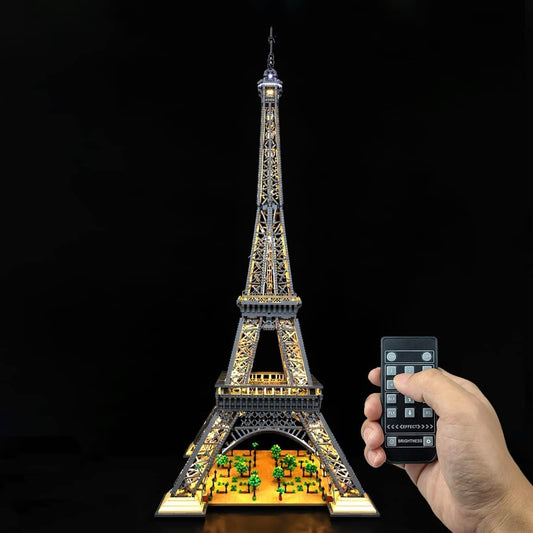 LED Light Kit for（10307 Eiffel-Tower）, Lighting Kit Compatible with Lego 10307 ( Only Led Light, Building Block Model not Included) (Classic Version)