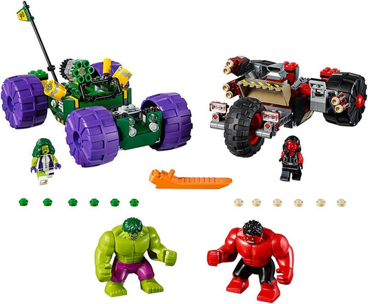 LEGO Marvel Super Heroes Hulk vs. Red Hulk 76078 Superhero Toy