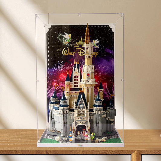 3mm Acrylic Display Case for Lego Disney Castle 71040 (NOT Included The Model)