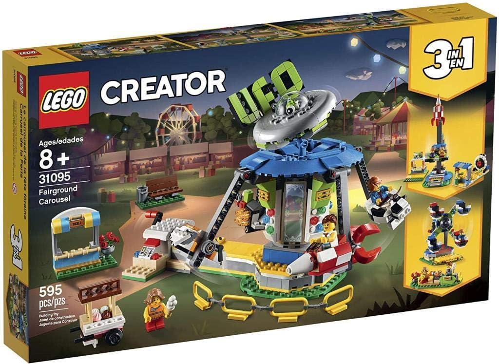 LEGO® -The Carousel of The Fairground Creator Building Games, 31095, Multicoloured