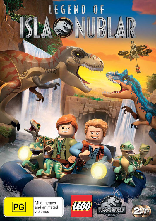 LEGO Jurassic World: Legend of Isla Nublar DVD | NON-USA Format | Region 2 & 4 Import - Australia