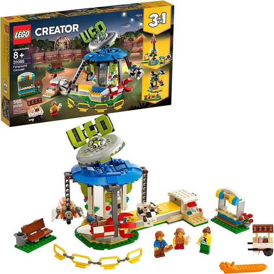 LEGO® -The Carousel of The Fairground Creator Building Games, 31095, Multicoloured