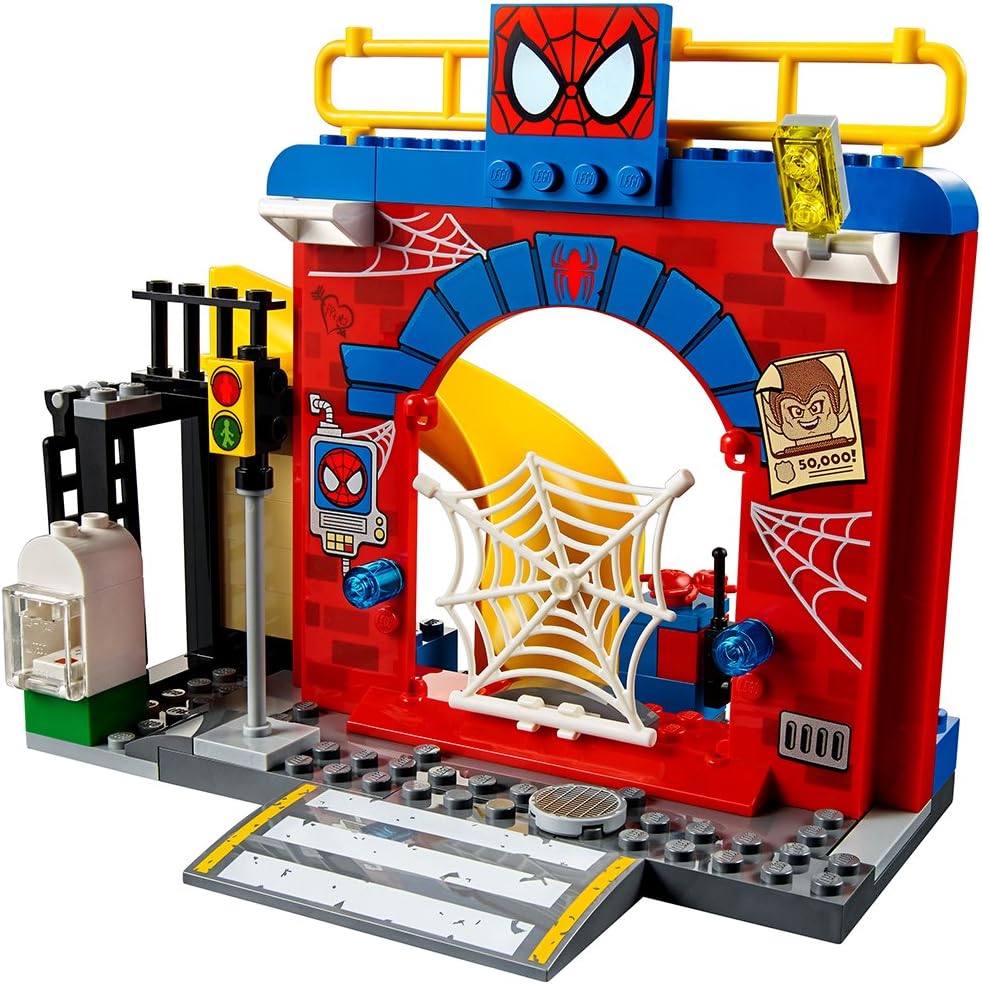 LEGO Juniors Spider-Man Hideout 10687 Toy, Marvel Legends