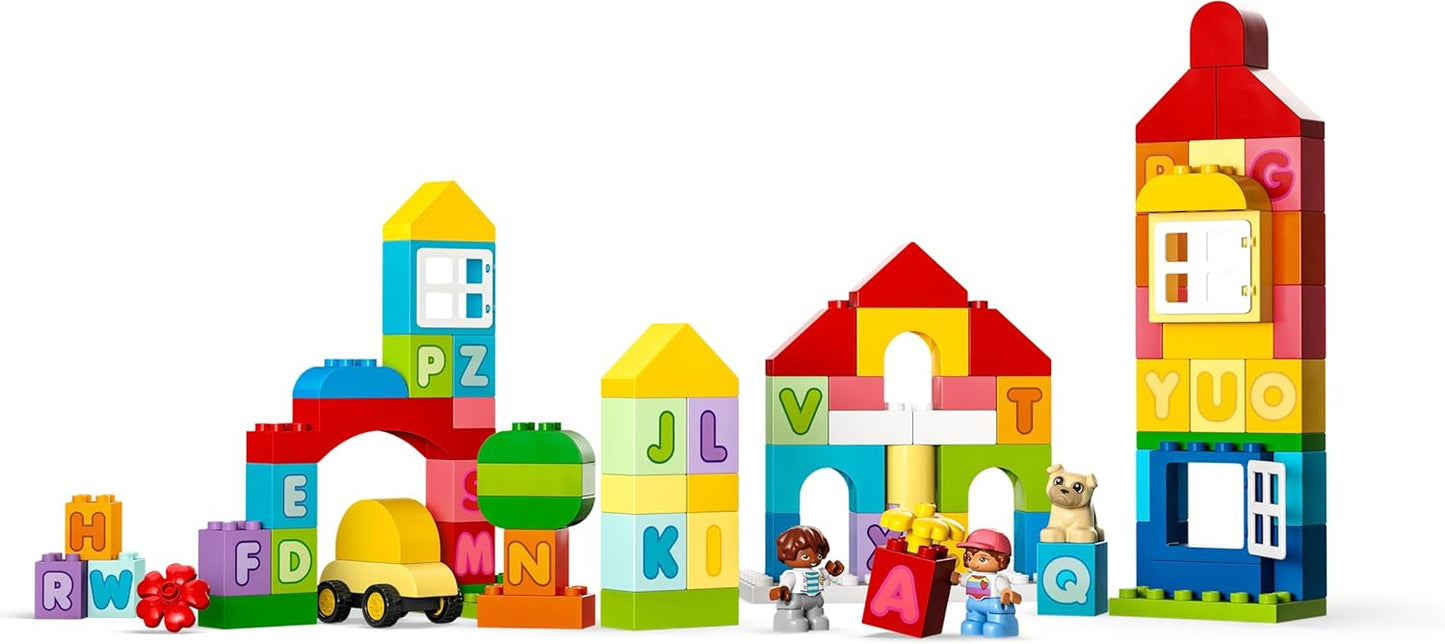 LEGO Duplo Classic 10935 The City Talphabet, Educational Toy, Learn Colours and Letters