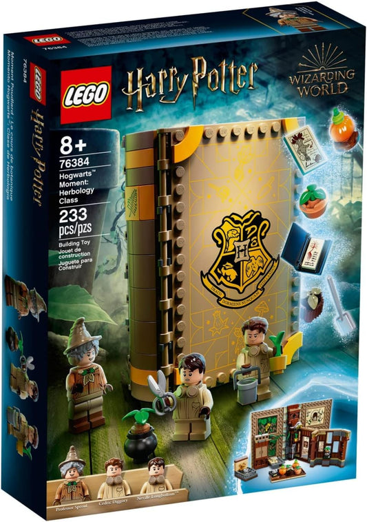 LEGO 76384 Harry Potter Hogwarts Moment: Herbology Class; Kids Join a Herbology Lesson (233 Pieces)
