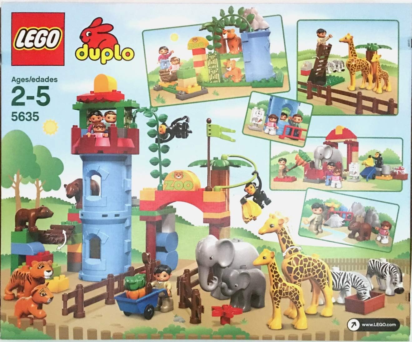 LEGO Duplo Ville 5635 Deluxe Zoo Set