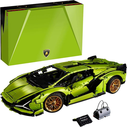 LEGO Technic Lamborghini Sián FKP 37 42115 Building Set - Classic Super Car Model Kit, Exotic Eye-Catching Display, Home or Office Décor, Ideal for Adults or Car Enthusiasts