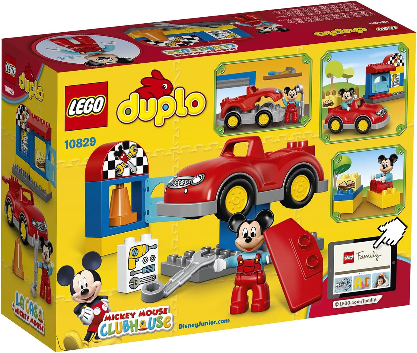 LEGO DUPLO Disney Mickey's Workshop Building Kit (18 Piece)