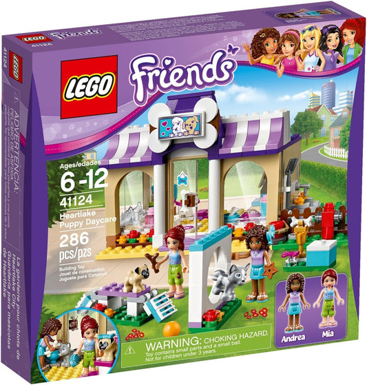 LEGO Friends 41124 Heartlake Puppy Daycare Building Kit (286 Piece)