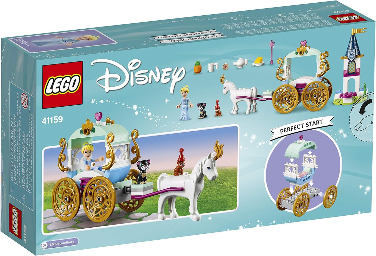 LEGO Disney Princess - Paseo en Carruaje de Cenicienta (41159)