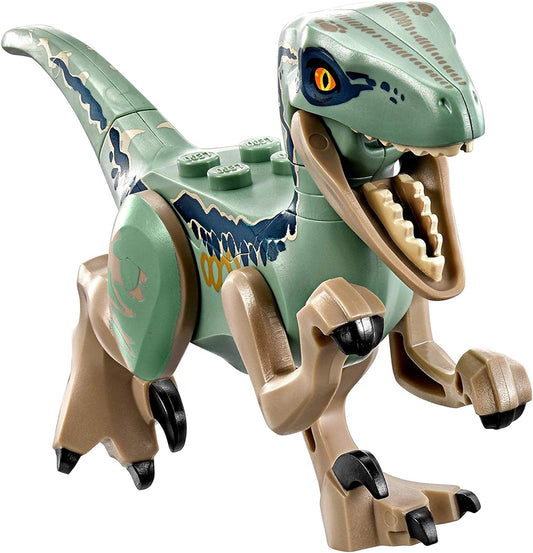 LEGO Jurassic World Fallen Kingdom Dinosaur Raptor - "Blue" Minifigure