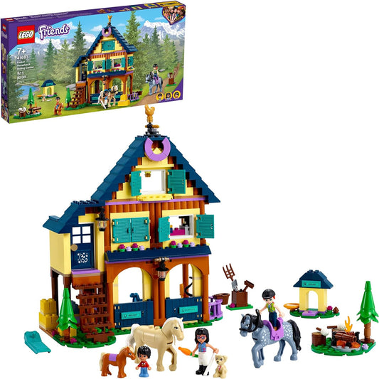LEGO Friends Forest Horseback Riding Center 41683 Building Kit; Makes an Entertaining Gift; New 2021 (511 Pieces)