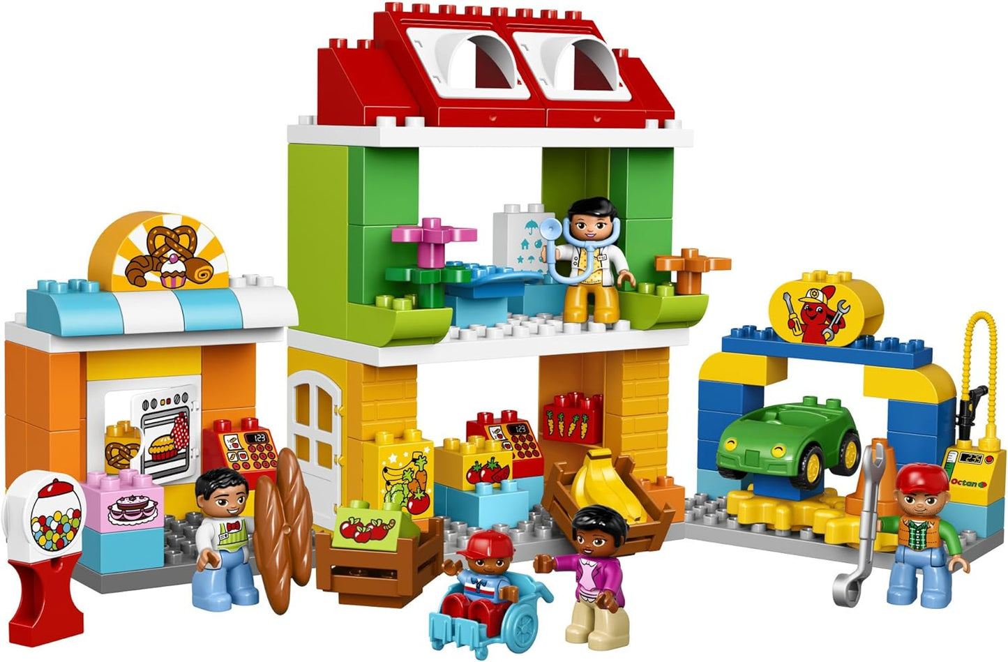 LEGO DUPLO Town 6174421 Square 10836, Multi