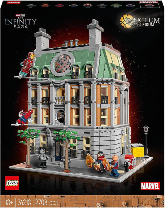 LEGO® Super Heroes Marvel Sanctum Sanctorum 76218 Modular Building Kit; Collectible Doctor Strange Set for Adult Model-Makers