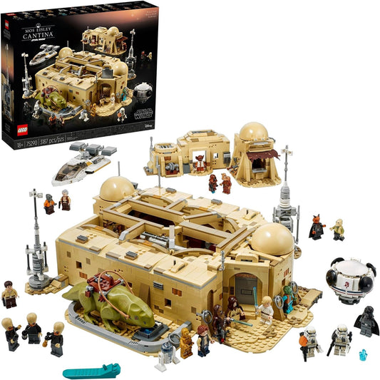 Lego Star Wars: A New Hope Mos Eisley Cantina 75290 Building Set, Master Builder Series, Model Kits for Adults to Build, Collectible Gift Idea