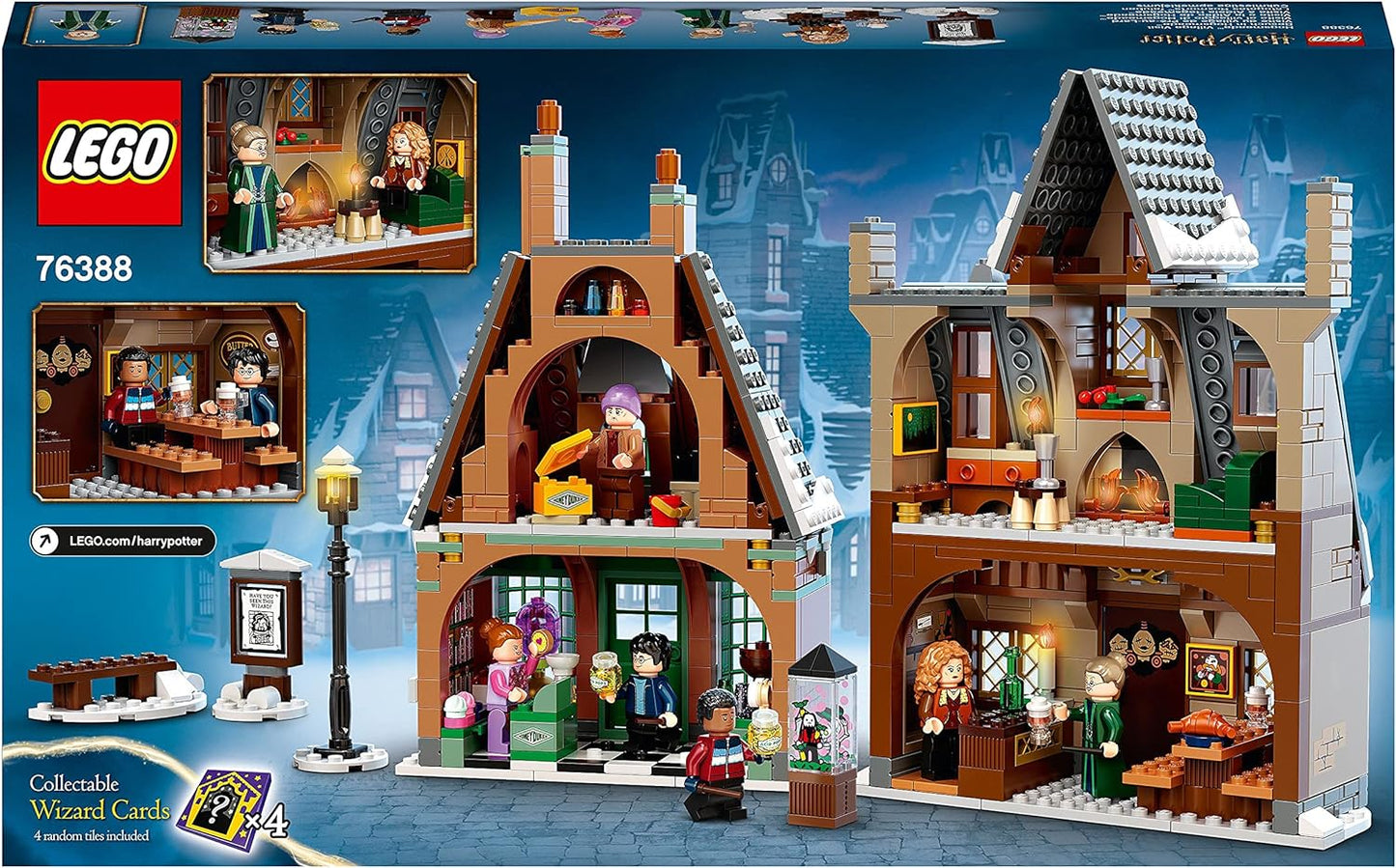 LEGO® Harry Potter™ Hogsmeade™ Village Visit 76388 Building Kit with Honeydukes™ Store and The Three Broomsticks Pub