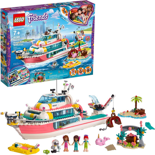 LEGO Friends Andrea's Pool Party 41374 Toy Pool Building Set with Andrea and Stephanie Mini Dolls for Pretend Play, Includes Toy Juice Bar and Wave Machine (468 Pieces)