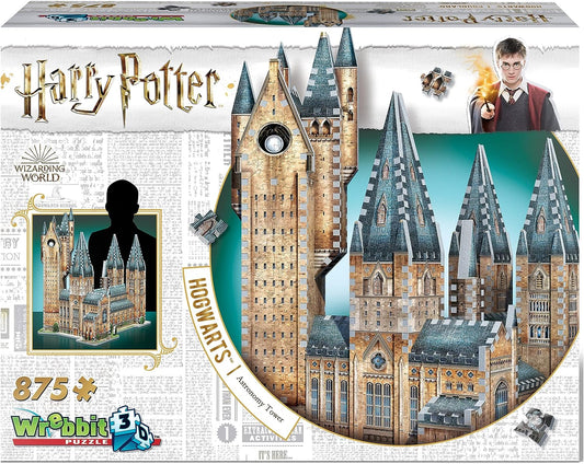 Wrebbit3d Hogwarts Castle 3D Puzzle for Teens and Adults | Great Hall Astronomy Tower Bundle | 1725 Jigsaw Puzzle Pieces | Not Just an Ordinary Model Kit for Adults | Great Gift for Harry Potter Fans