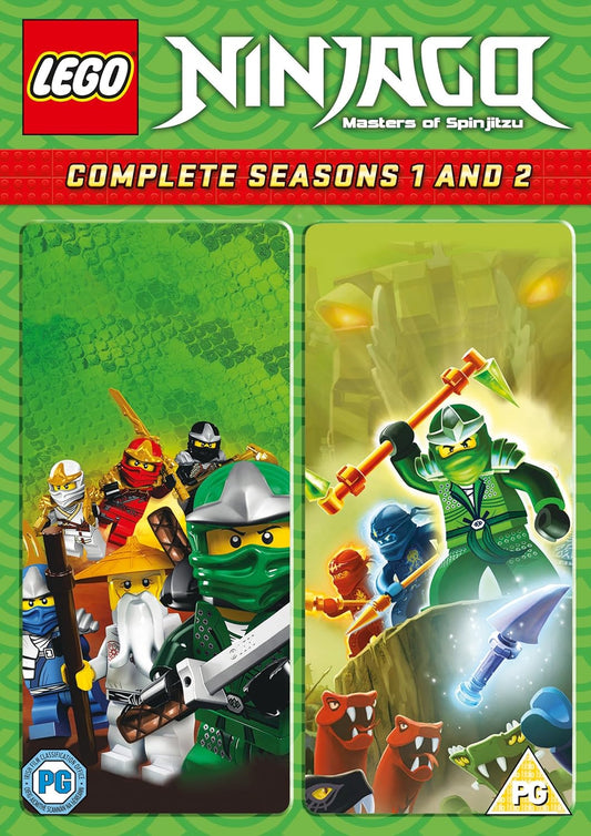 Lego Ninjago: Masters of Spinjitsu Complete Season 1-2 [DVD] [2015]