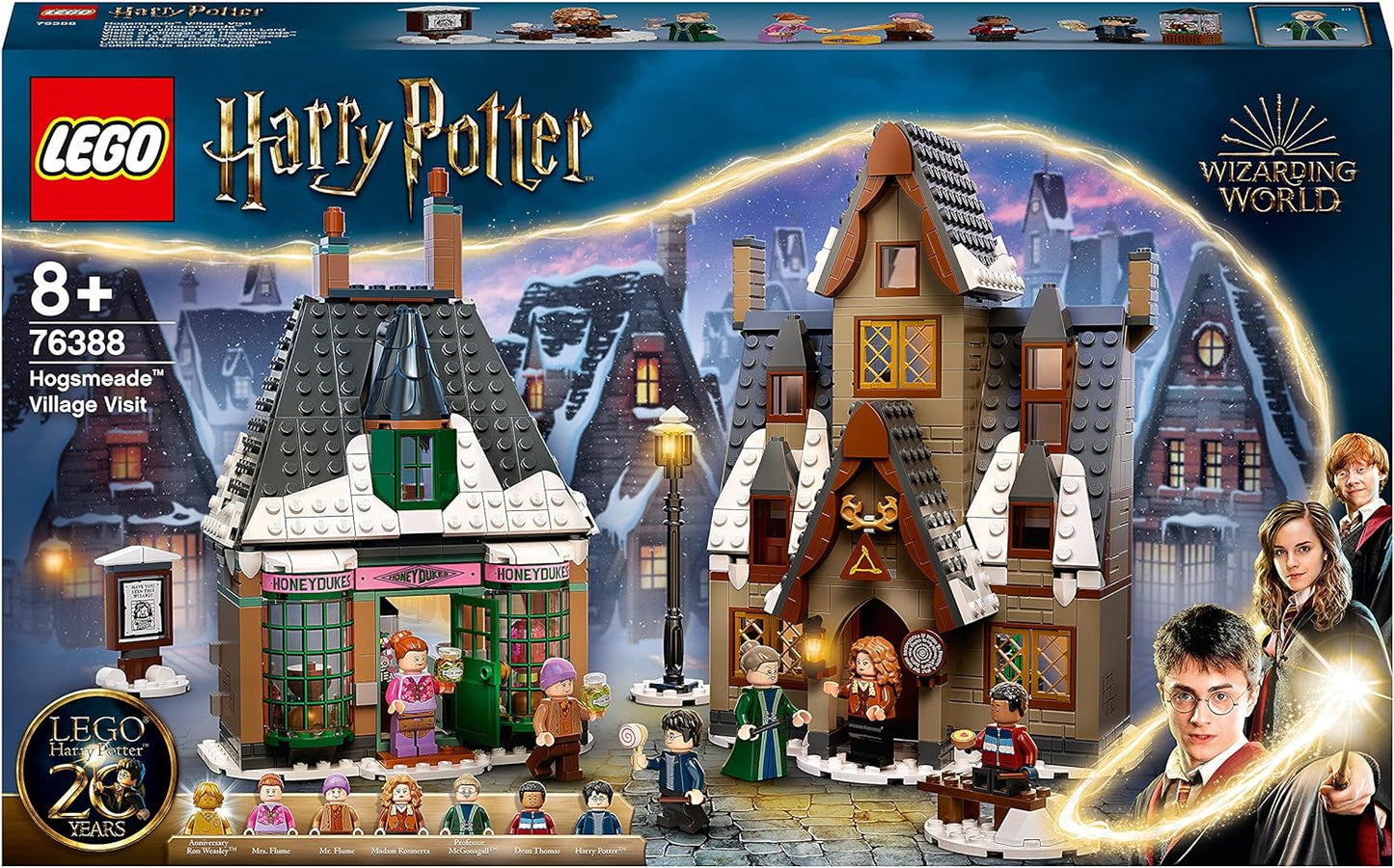 LEGO® Harry Potter™ Hogsmeade™ Village Visit 76388 Building Kit with Honeydukes™ Store and The Three Broomsticks Pub