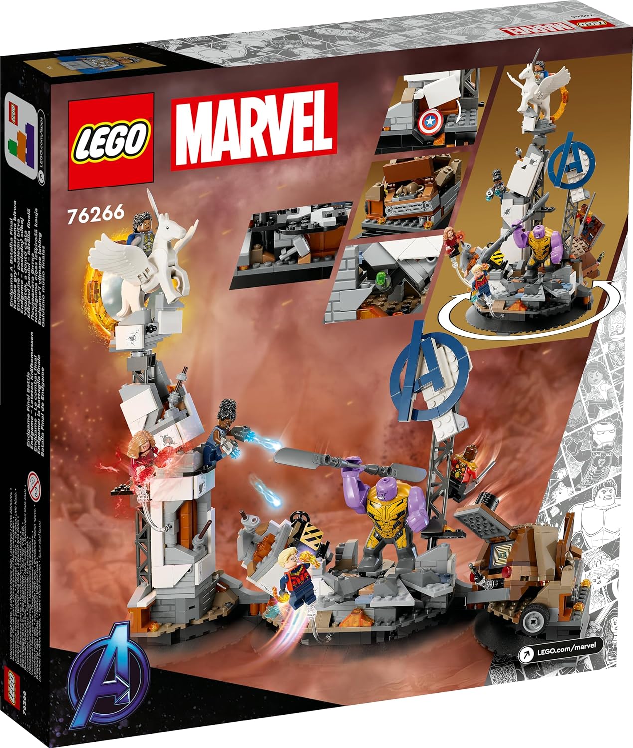 LEGO Marvel Endgame Final Battle 76266 Building Toy Set (794 Pieces)