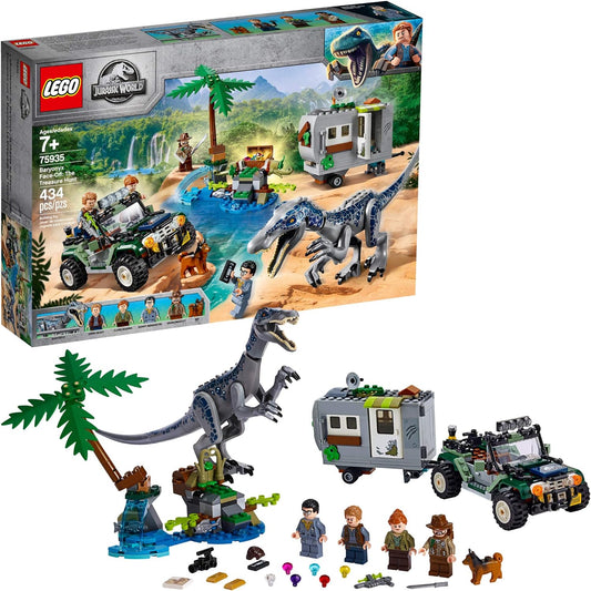 LEGO Jurassic World Baryonyx Face Off: The Treasure Hunt 75935 Building Kit (434 Pieces)