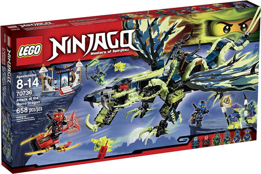 LEGO Ninjago 70736 Attack of The Morro Dragon Building Kit