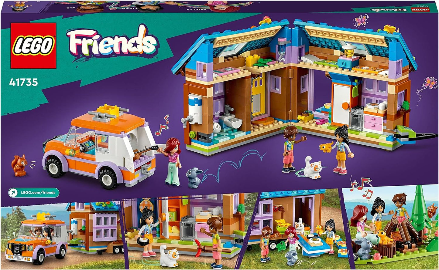 LEGO Friends 41735 Portable Little House Toy Blocks, Present, Pretend Play, Home, Girls, Ages 7 and Up