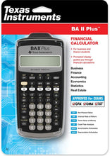 Load image into Gallery viewer, Texas Instruments BA II Plus Financial Calculator

