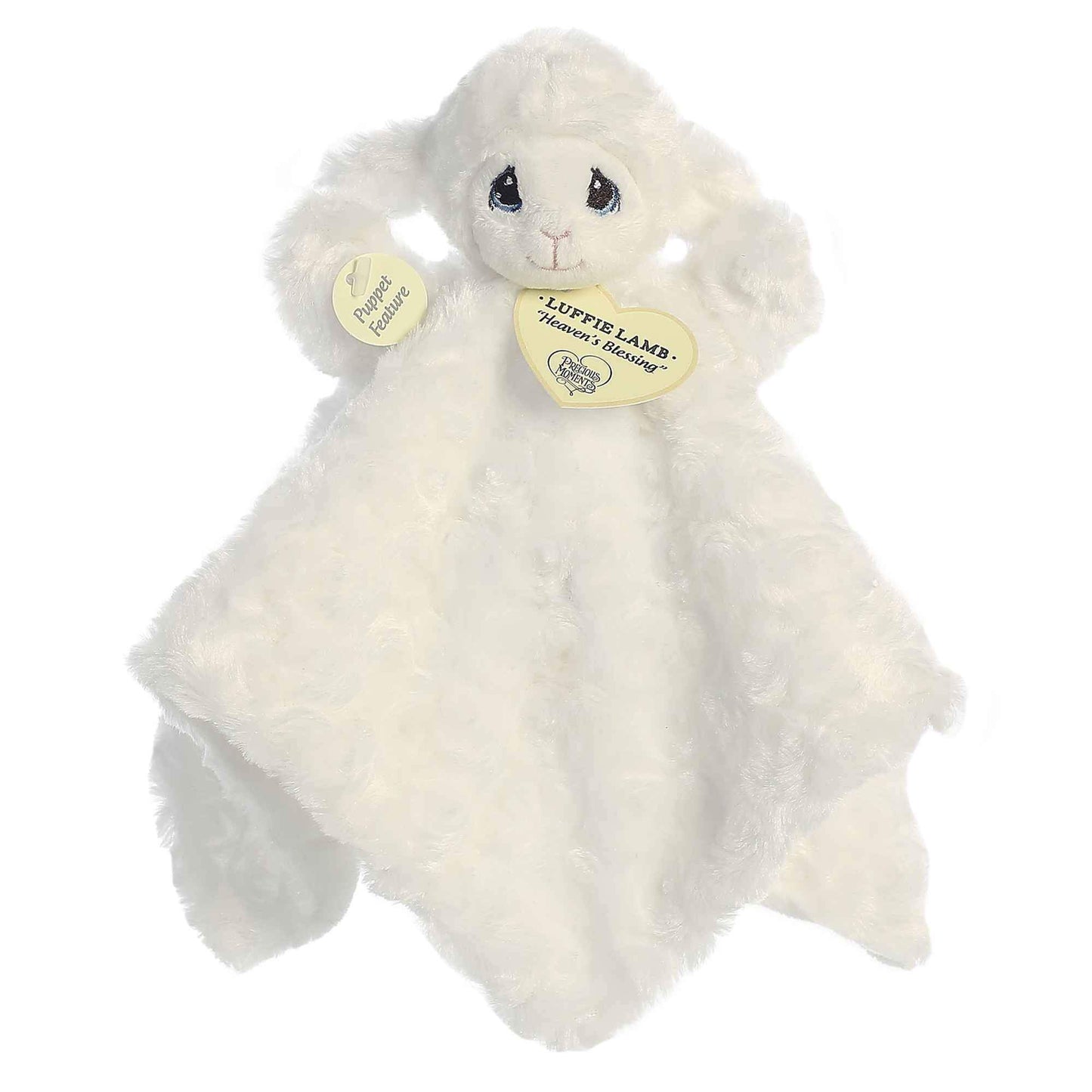 Aurora Luffie Lamb "Heaven's Blessing" - Precious Moments - 18" Luvster Blanket