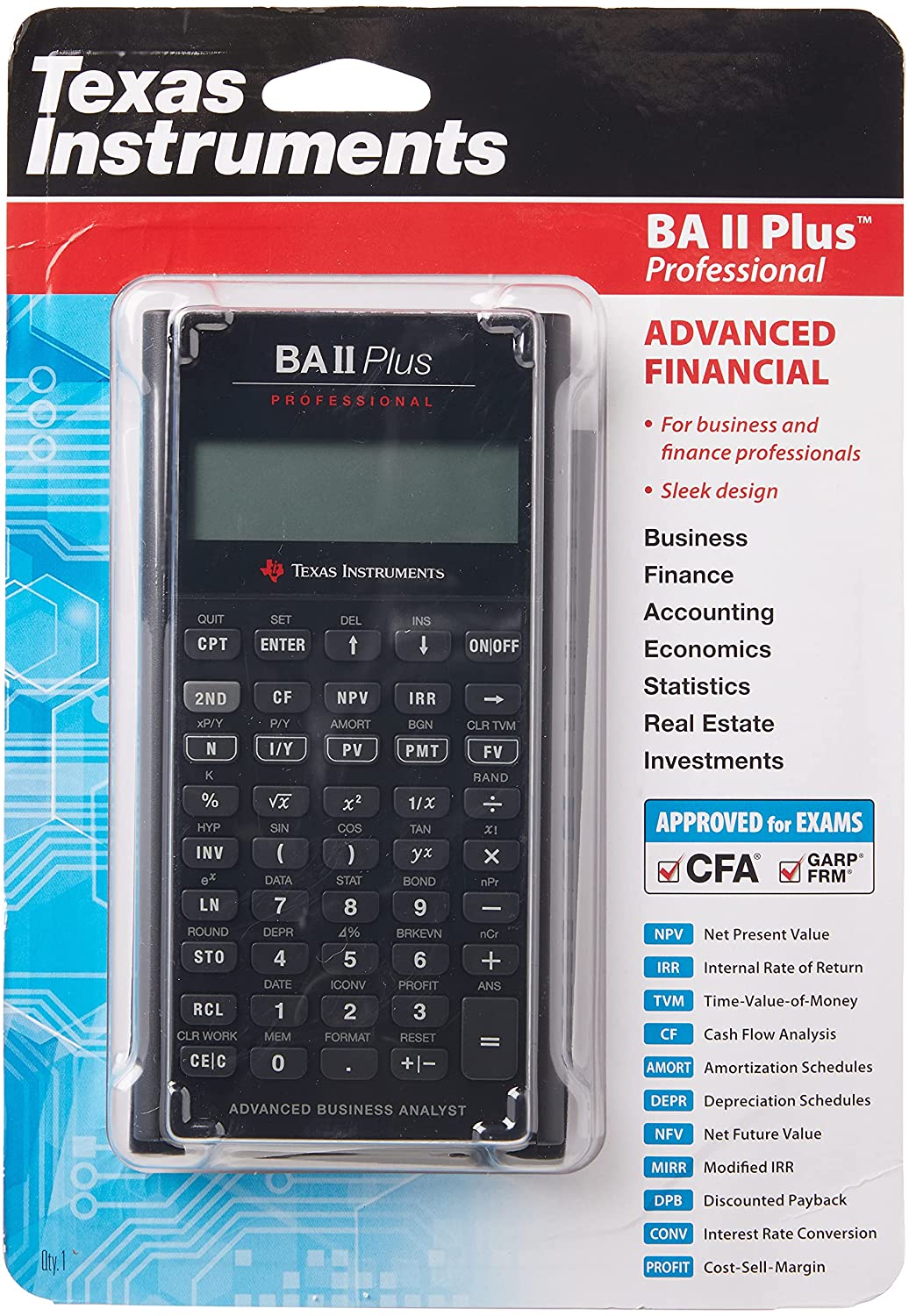 Texas Instruments BA-II Plus Professional